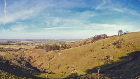 Pegsdon Hills in winter - Robert Enderby