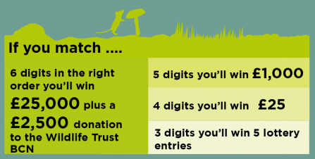 Wildlife Trust Lottery, click here