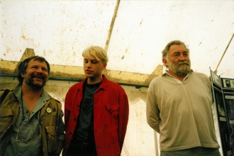 Bill Oddie, Chris Packham and David Bellamy in the 1990s.