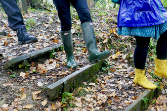 Best feet forward in wellies and boots