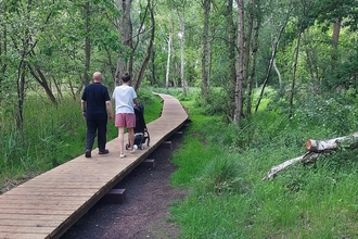 Flitwick boardwalk Aidan Matthews