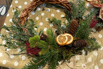 willow christmas wreath