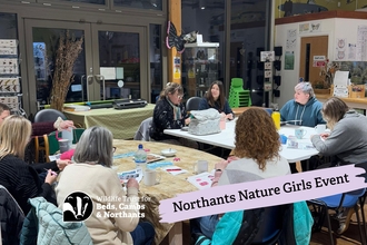Group sitting around a table