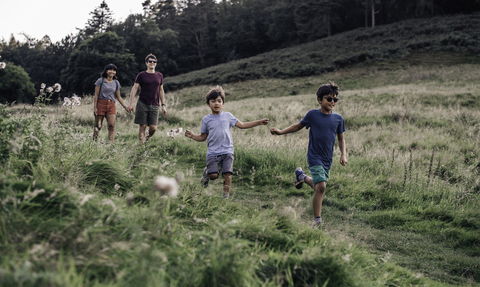 Family fun on a nature reserve