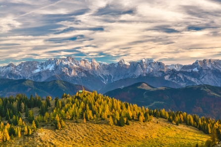 Beautiful alpine view