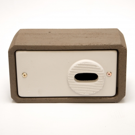A woodstone swift box