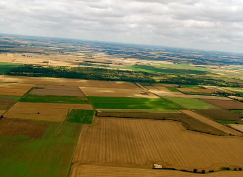 Great Fen aerial